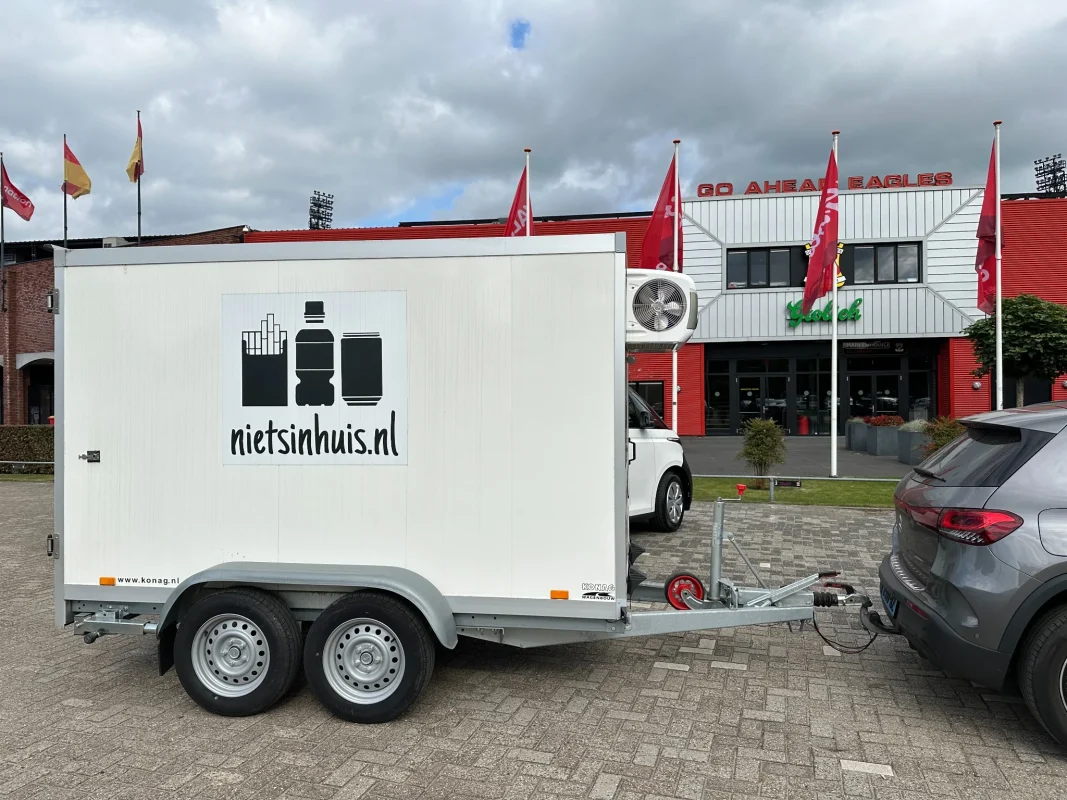Koelwagen huren geschikt voor ieder feestje of evenement